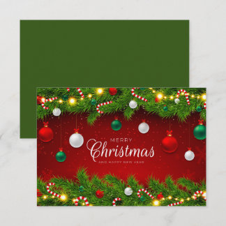 feliz tarjeta de Navidad