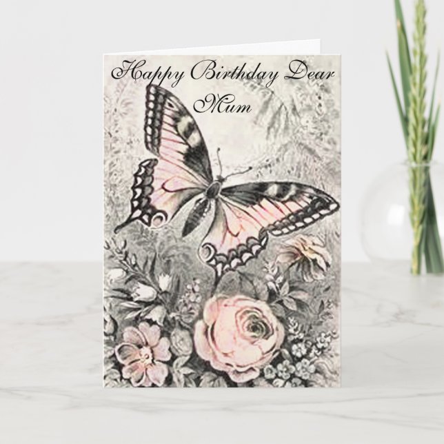 FELIZ TARJETA DE RECUPERACIÓN DE MAMÁ DE CUMPLEAÑO (Anverso)