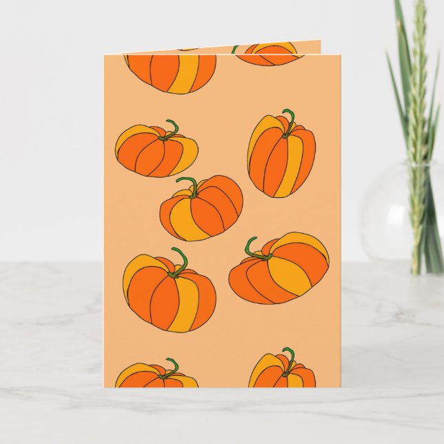 Feliz tarjeta de saludo de Halloween (Anverso)