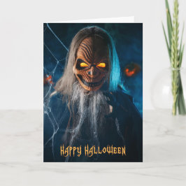 Feliz tarjeta de saludo de Halloween