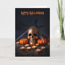 Feliz tarjeta de saludo de Halloween