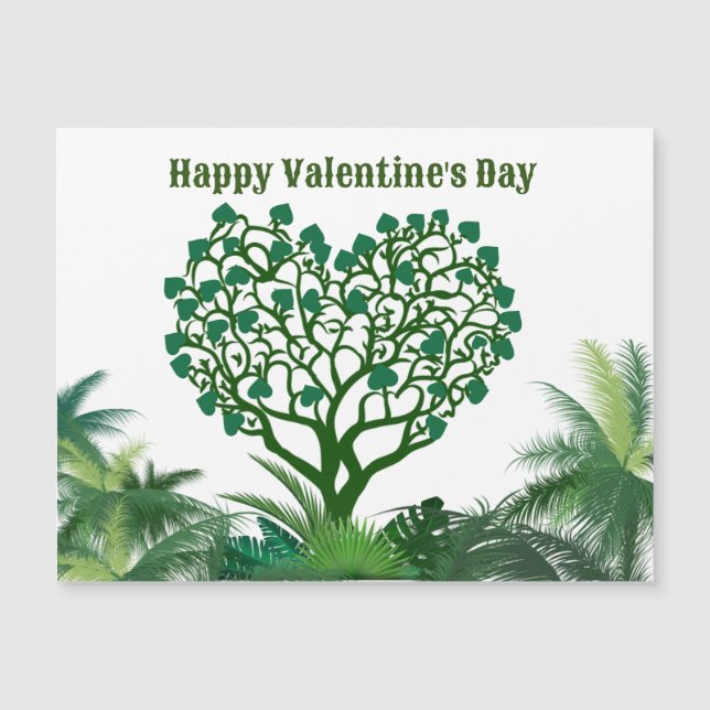 Feliz tarjeta de San Valentín para ella (Anverso)