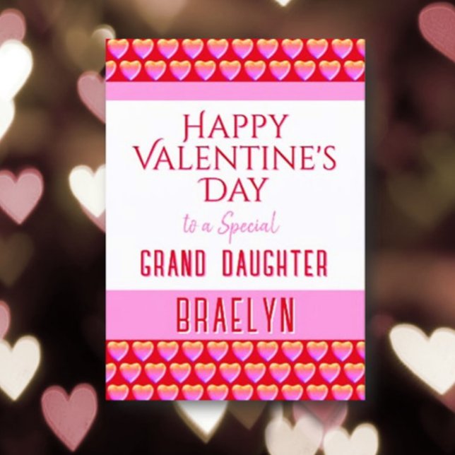 Feliz tarjeta de San Valentín para la gran hija (Subido por el creador)