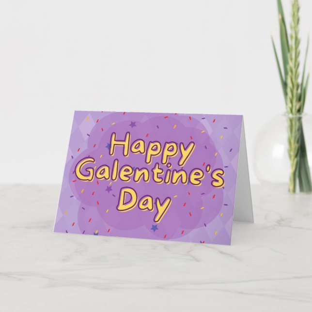 Feliz tarjeta de San Valentín platónica de Galenti (Anverso)