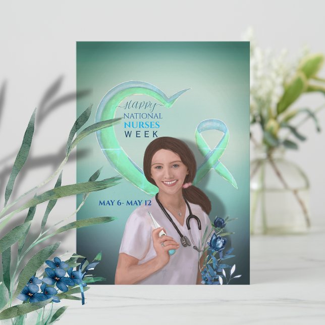 FELIZ TARJETA DE SEMANA DE ENFERMERAS NACIONALES (HAPPY NATIONAL NURSES WEEK CARD)