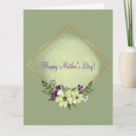 FELIZ TARJETA DEL DÍA DE LA MADRE (OLIVE)