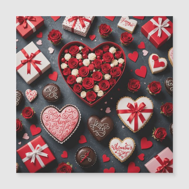Feliz tarjeta del día de San Valentín (Anverso)