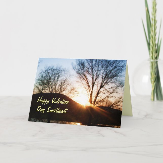 FELIZ tarjeta del día de VALENTINE (Anverso)