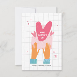 Feliz tarjeta fotográfica de San Valentín