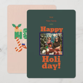 ¡Feliz tarjeta navideña de festividades!