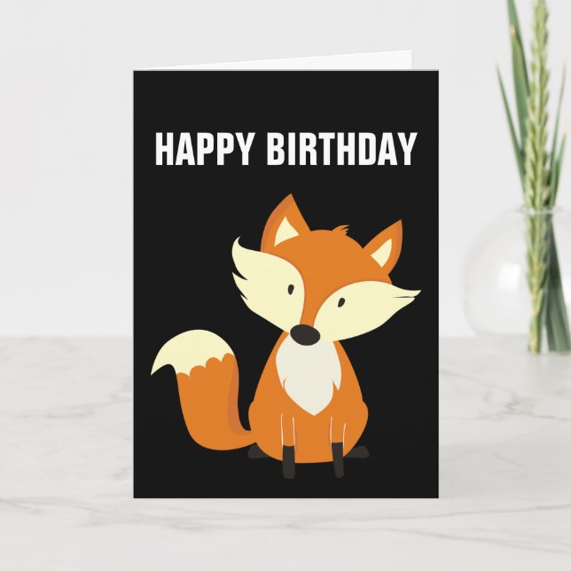 FELIZ TARJETAS FOX DE CUMPLEAÑOS (Anverso)