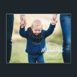 Feliz Tarjetas Postales de Hanukkah con Burbujas d<br><div class="desc">Elegantes y lindas Tarjetas Postales de Hanukkah con Burbujas de Nieve son perfectas para todos tus amigos y familiares esta temporada de fiestas. Personaliza el texto con el nombre de tu familia y el año y cambia la imagen por una foto de tus hijos,  mascota o toda la familia.</div>