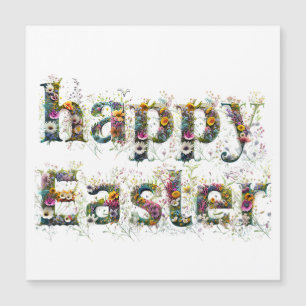 Feliz texto decorativo de Pascua