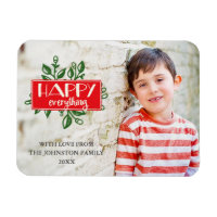 Feliz Todo | Imán fotográfico Personalizado