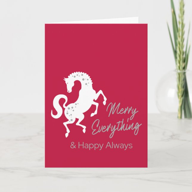 FELIZ TODO, tarjeta de felicitación 5x7 (Anverso)