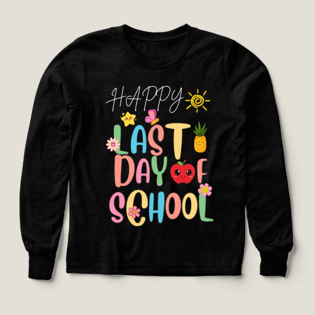Feliz último día de clases (Diseño frontal)