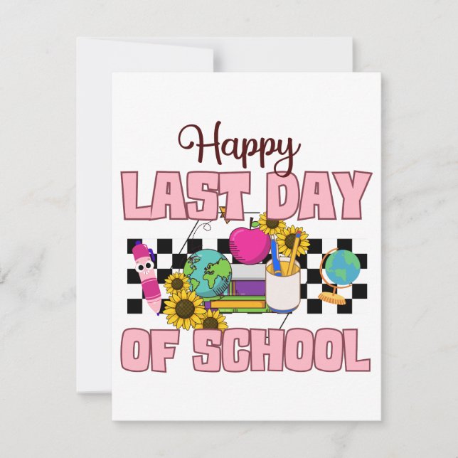 Feliz último día de clases (Anverso)