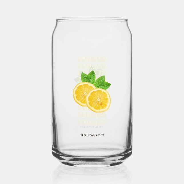Feliz vaso amarillo simple (Anverso)