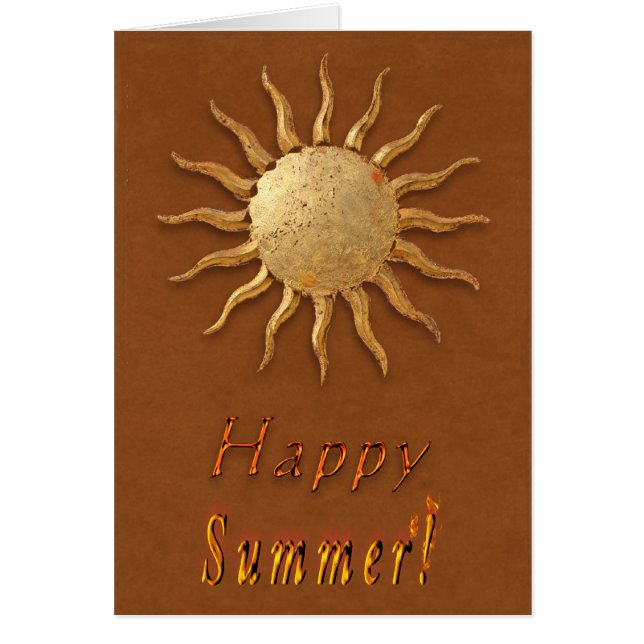 ¡Feliz verano! (Frente)