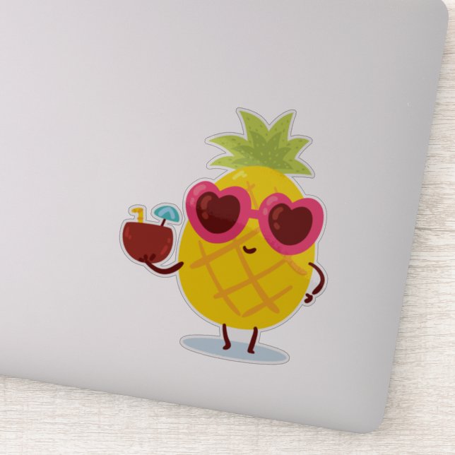 Feliz verano Fiesta Pegatinas de laptops (Detalle)