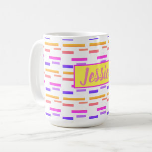 Feliz Vibes Jessica Añade tu nombre Copa Coffee Mu