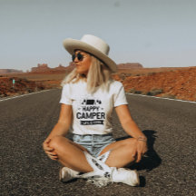 Feliz vida de camper | Camiseta para mujeres