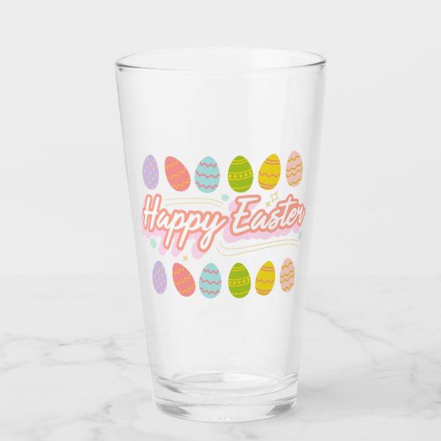 Feliz vidrio de Pascua (Anverso)