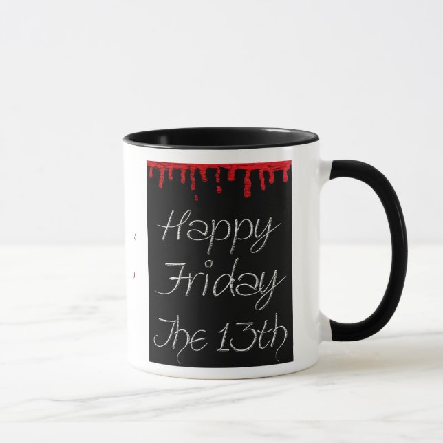 Feliz viernes 13 a la Copa de Café Spatter de Sang (Derecha)