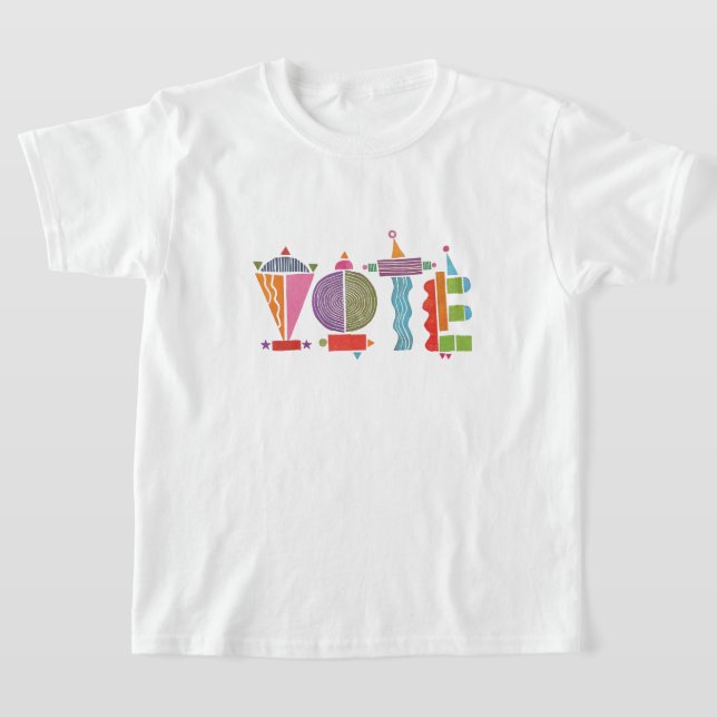 Feliz voto de diversión / camiseta de GOTV (Distribución)