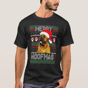 Feliz Woofmas Suéter Feo Perro Mastín Francés
