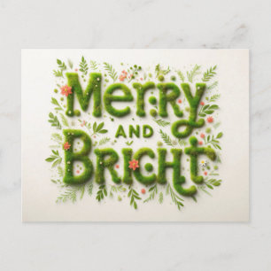 Feliz y brillante, postales Navidades