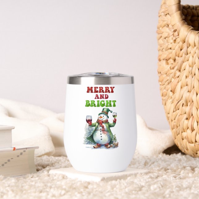 Feliz y brillante Snowman (Sala de estar (girada))