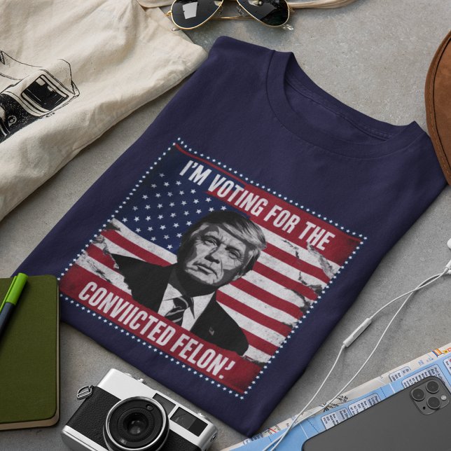 Felon convicto de la camiseta de Trump 2024 (Subido por el creador)