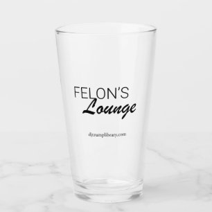 "Felon's Lounge" Vidrio fresco
