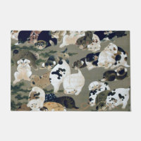 百 犬 図, 伊 藤 若 Cientos de Perros, Itō Jakuchū