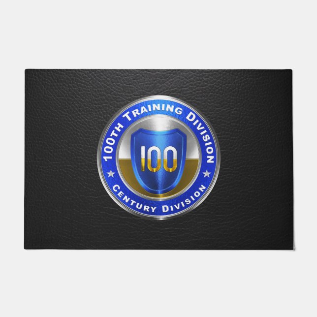 Felpudo 100ª División de Entrenamiento   (Anverso)