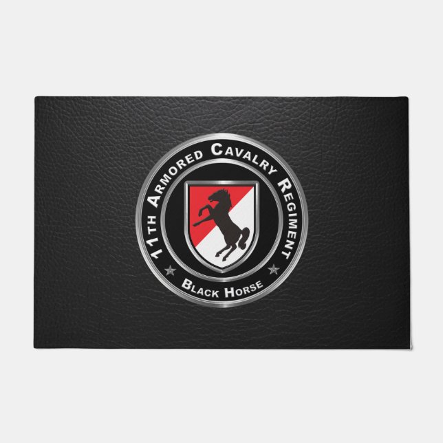 Felpudo 11.º Regimiento de Caballería Armada (Anverso)