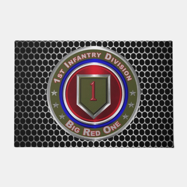 Felpudo 1.ª División de Infantería “Big Red One” (Anverso)