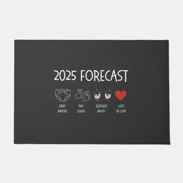 Felpudo 2025 Prevé Que Mamá Será Año Nuevo (Anverso)