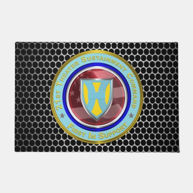 Felpudo 21.ª Mando de Sostenimiento del Teatro (Anverso)