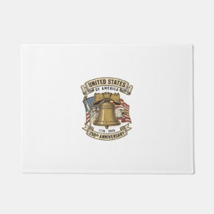 Felpudo 250º Aniversario de Estados Unidos Vector Patrióti