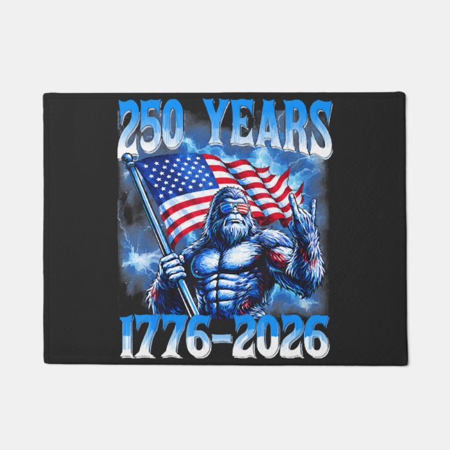 Felpudo 250 años americano 1776 2026 (Anverso)