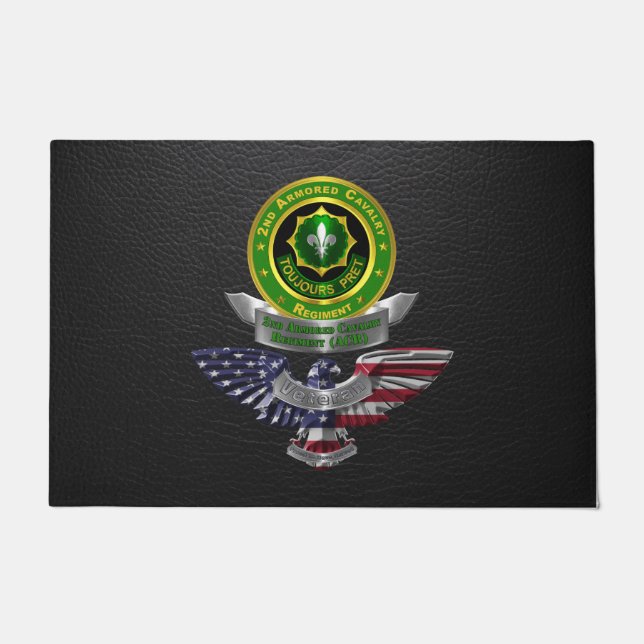 Felpudo 2.º Veterano del Regimiento de Caballería Armado (Anverso)