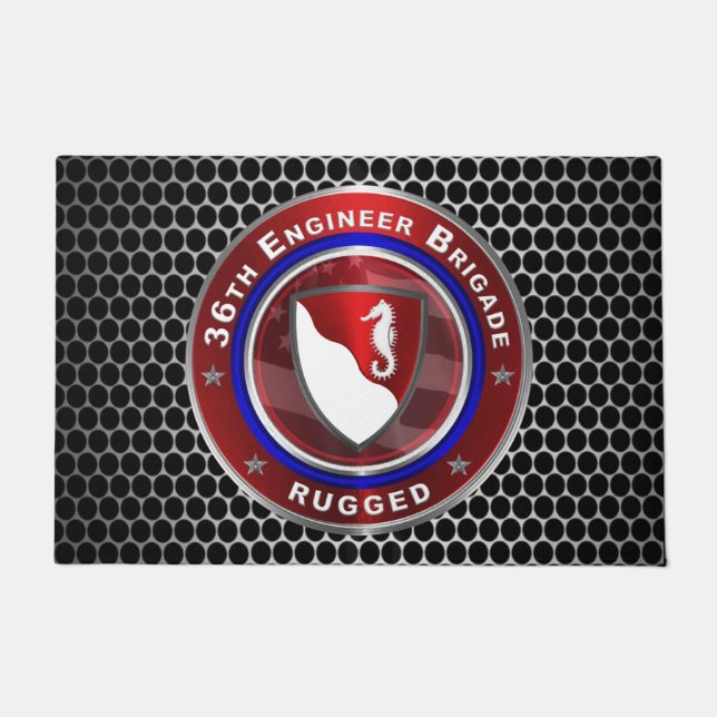 Felpudo 36ª Brigada de Ingenieros “Rugged” (Anverso)