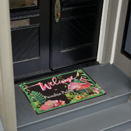 Felpudo 3 Flamingo Paradise Beach House Doormat