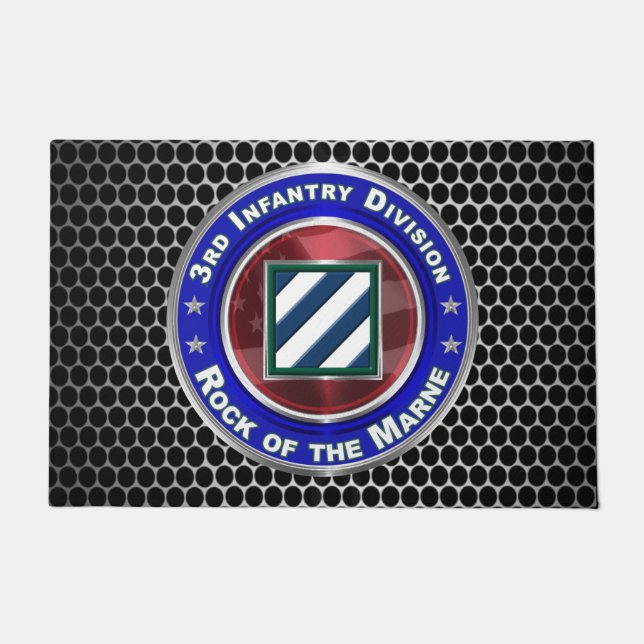 Felpudo ¡3ra División de Infantería Roca del Marne! (Anverso)