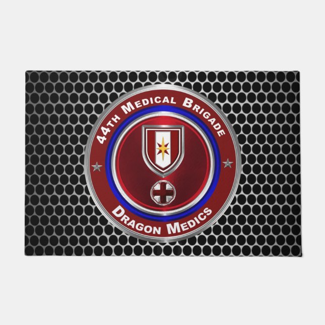 Felpudo 44ª Brigada Médica Médicos Dragón (Anverso)