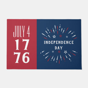 Felpudo 4 de julio de 1776 Estados Unidos: fuegos artifici