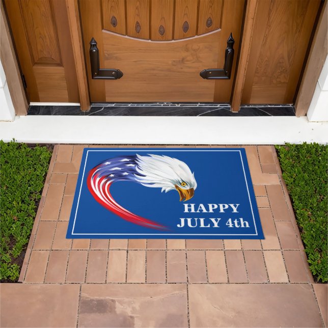 Felpudo 4 de julio de Doormat (Exterior)