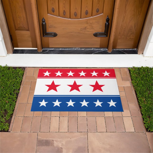 Felpudo 4 de julio de Doormat (Exterior)